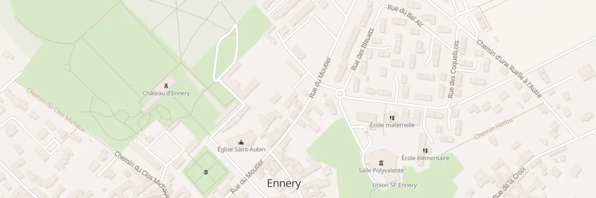 Plan du 31 Rue du Moutier à Ennery