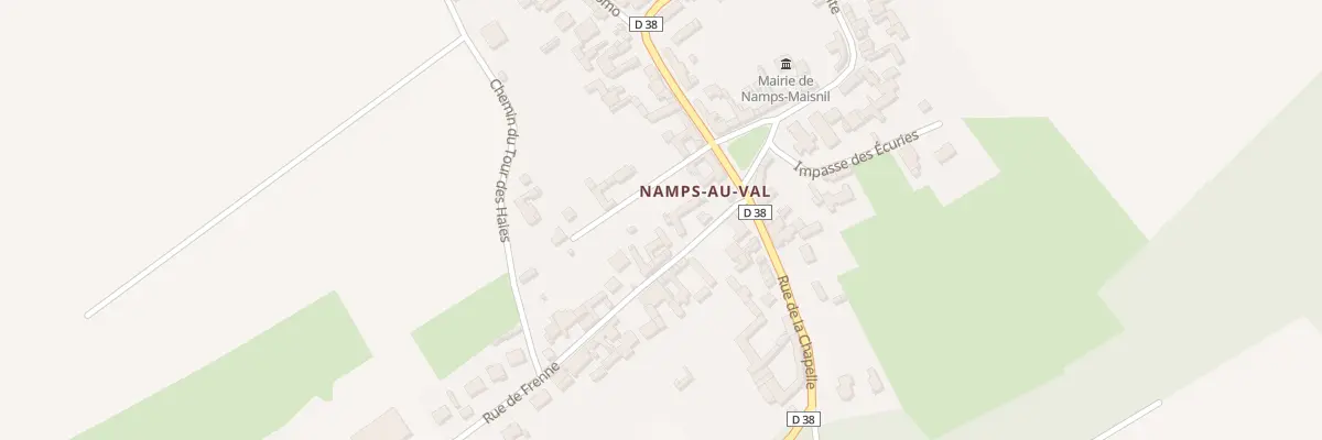 Plan du 4 Rue de Fresne à Namps-Maisnil
