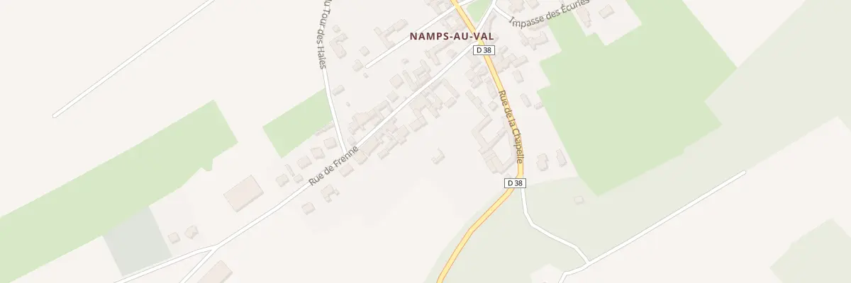 Plan du 5 Rue de Fresne à Namps-Maisnil