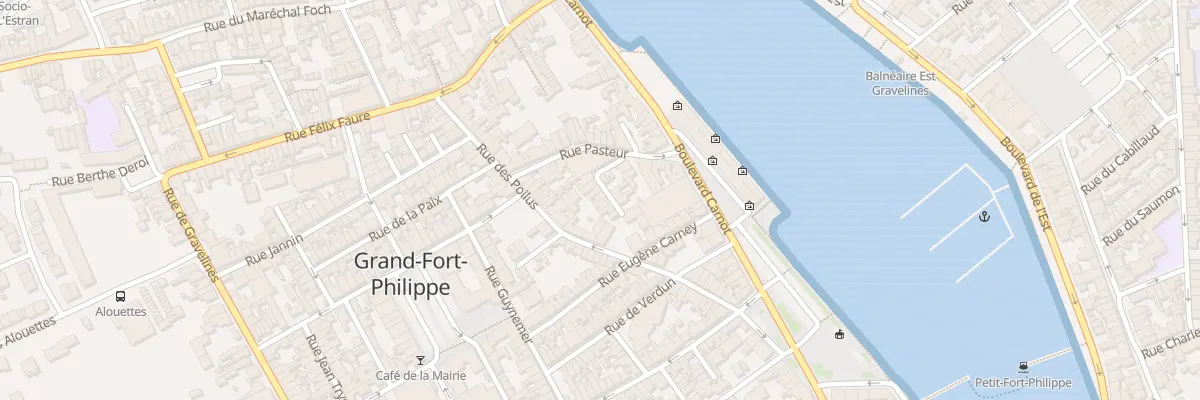 Plan du 23 Rue Pasteur à Grand-Fort-Philippe