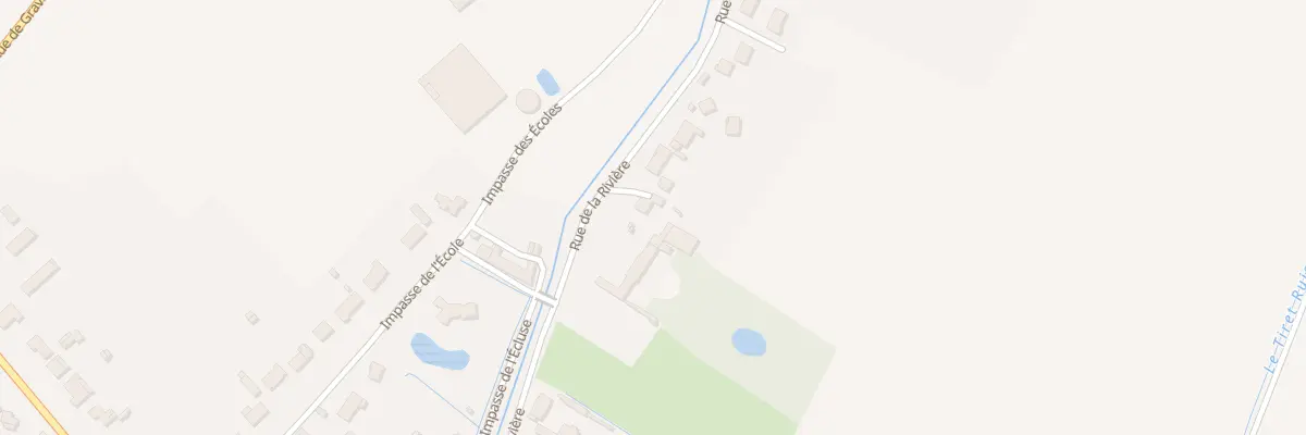 Plan du 422 Rue de la Rivière à Polincove