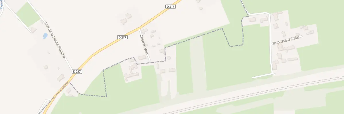 Plan du 28 Che Chemin Vert à Muncq-Nieurlet