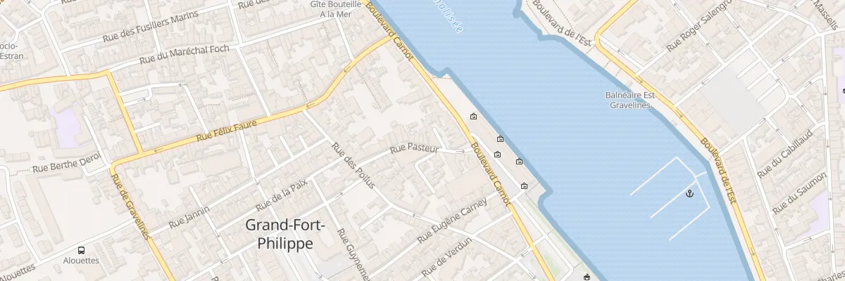 Plan du 14 Rue Pasteur à Grand-Fort-Philippe