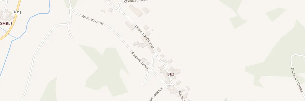 Plan du 5114 Bez à Naussac