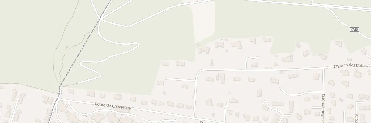 Plan du 9014 Che des Buttes à Gif-sur-Yvette
