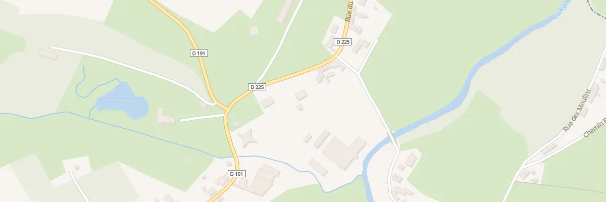 Plan du 20 Rue du Château à Saint-Martin-d’Hardinghem