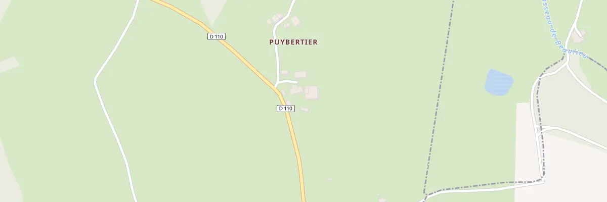 Plan du 5092 Puybertier à Vigoulant