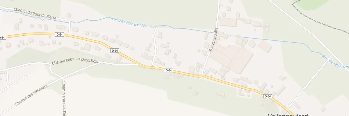 Plan du 70 Rue de Marines à Vallangoujard