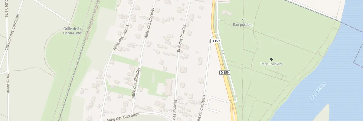 Plan du 70 Rue des Prairies au Pecq