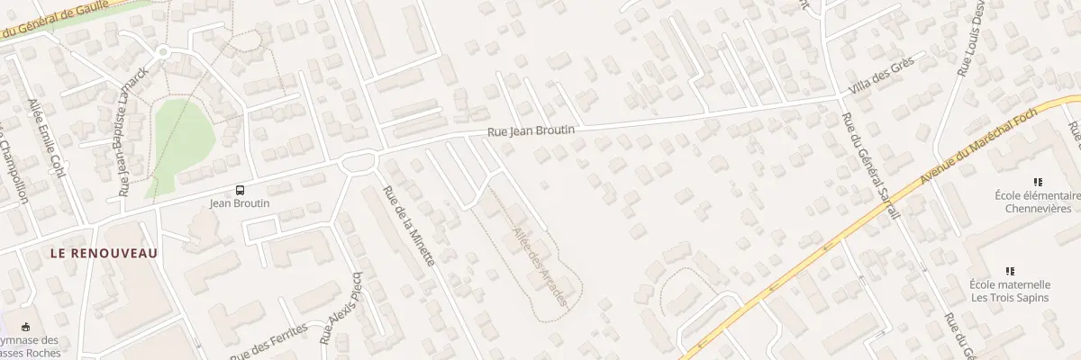 Plan du 39 Rue Jean Broutin à Conflans-Sainte-Honorine