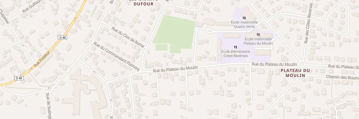 Plan du 23 Rue du Plateau du Moulin à Conflans-Sainte-Honorine