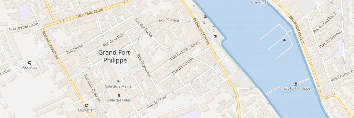 Plan du 13 Rue Eugène Carney à Grand-Fort-Philippe