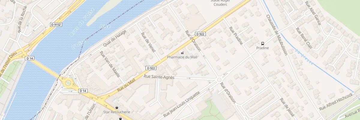 Plan du 32 Rue du Mail à Saint-Ouen-l’Aumône