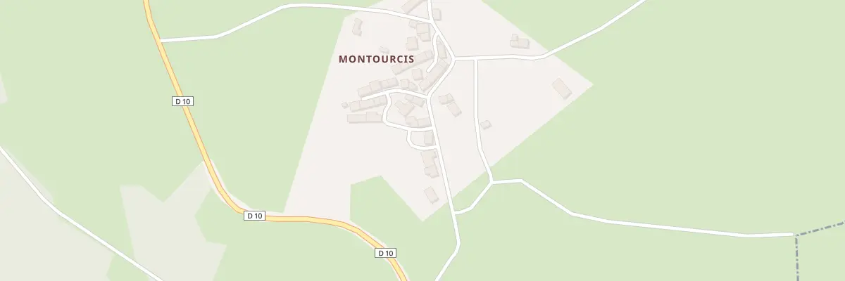 Plan du 2 Montourcis à Vallière