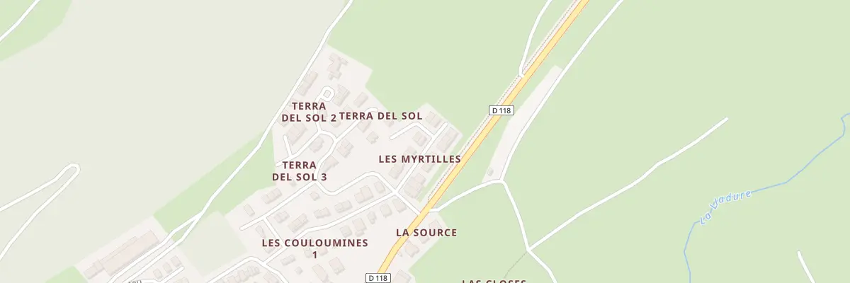 Plan du 15 Rue des Myrtilles à Formiguères