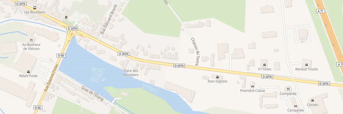 Plan du 125 Rue Etienne Marcel à Vierzon