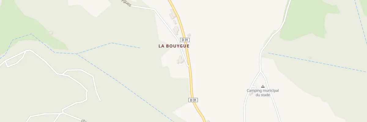 Plan du 5097 La Bouygue à Linac