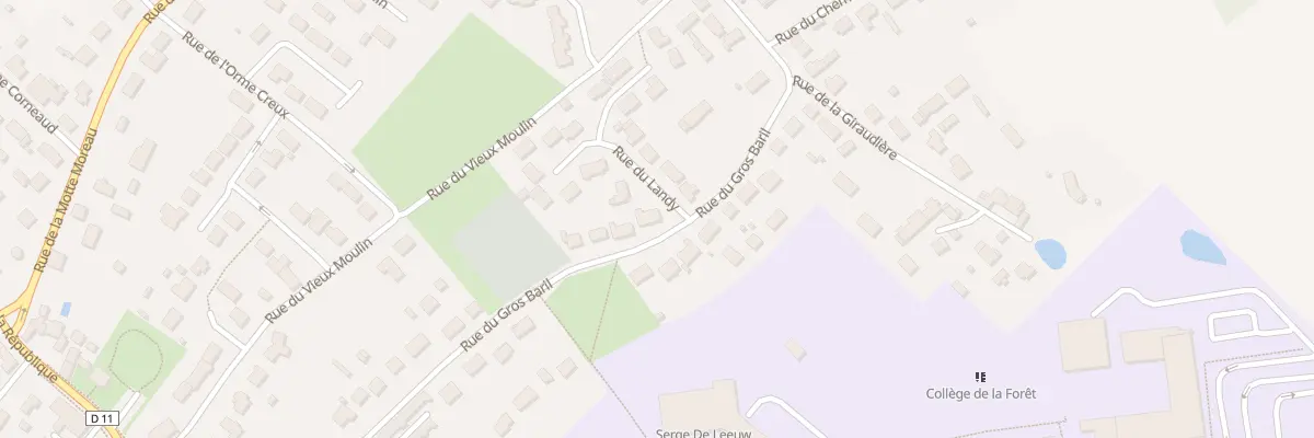 Plan du 373 Rue du Gros Baril à Traînou