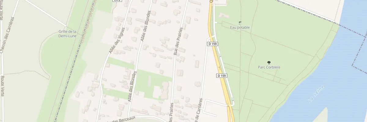 Plan du 72 Rue des Prairies au Pecq