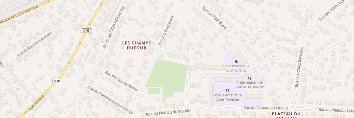 Plan du 18 Rue des Champs du Four à Conflans-Sainte-Honorine