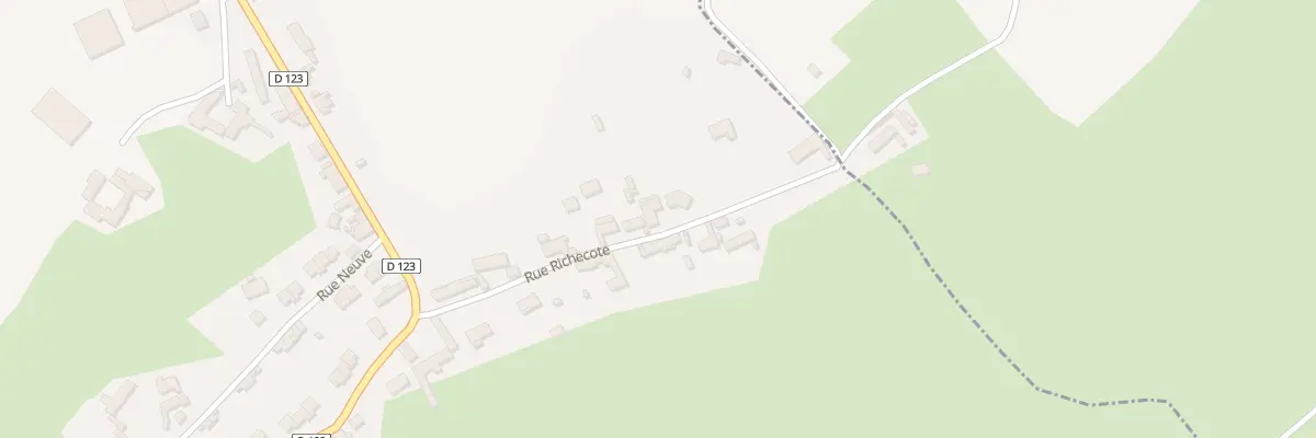 Plan du 15 Rue Richecote à Auchy-lès-Hesdin