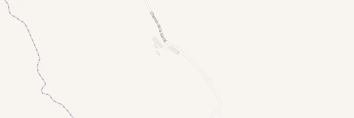 Plan du 557 Che de La Sarrié à Lautrec