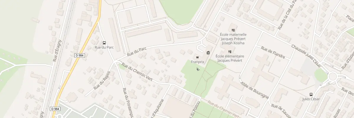 Plan du 55 Rue du Parc à Saint-Ouen-l’Aumône