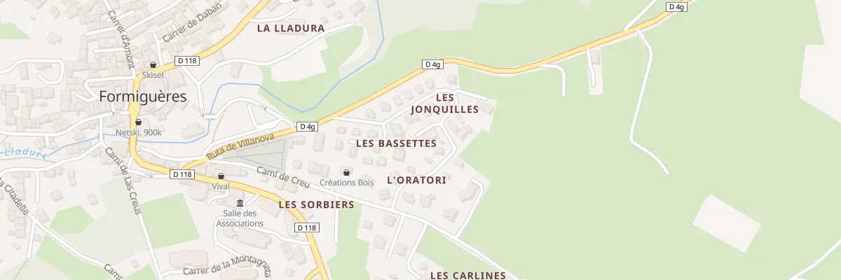 Plan du 6001F Lot Les Jonquilles à Formiguères