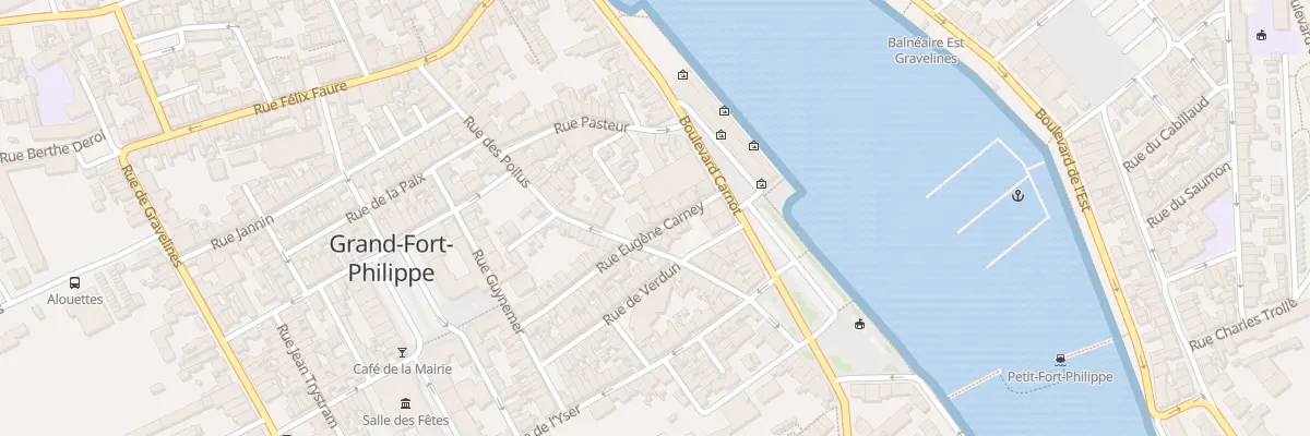 Plan du 10 Rue Eugène Carney à Grand-Fort-Philippe