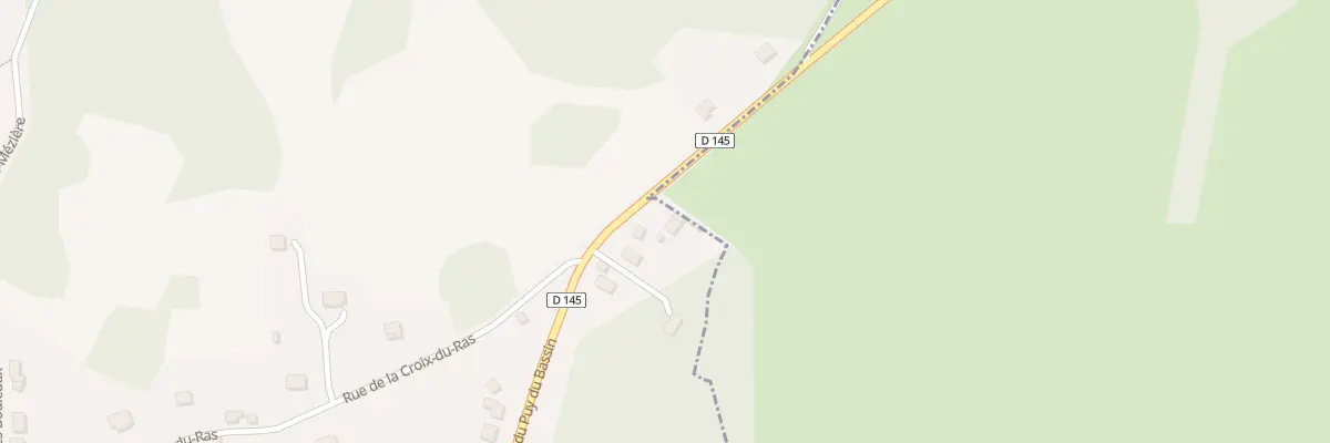 Plan du 22B Rue du Puy du Bassin à Saint-Privat