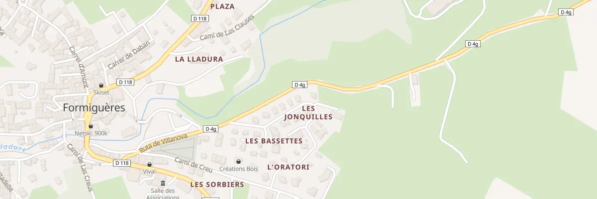 Plan du 6 Rue des Jonquilles à Formiguères