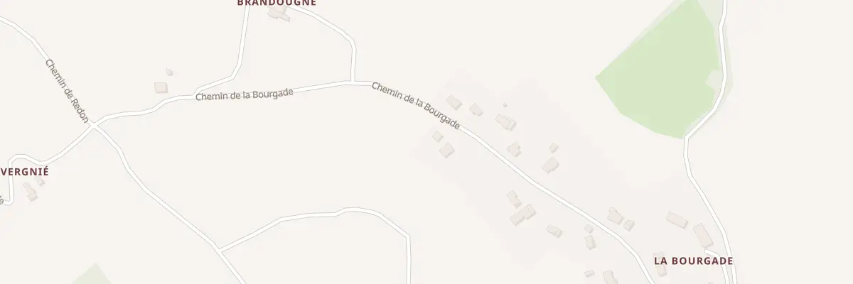 Plan du 685 Che de la Bourgade à Carlus