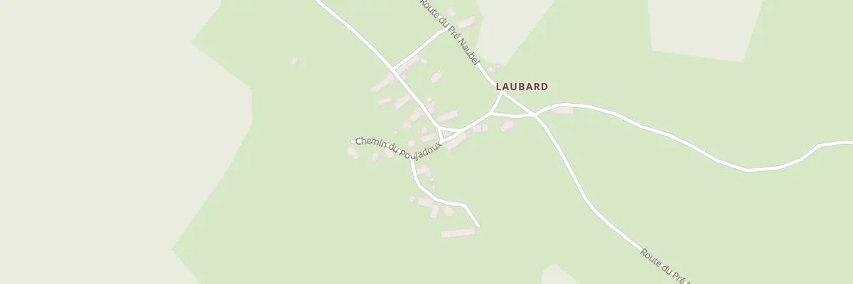 Plan du 5173 A Laubard à Ambrugeat