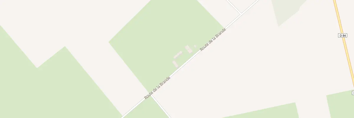 Plan du 10 Rte de la Brande à Feusines