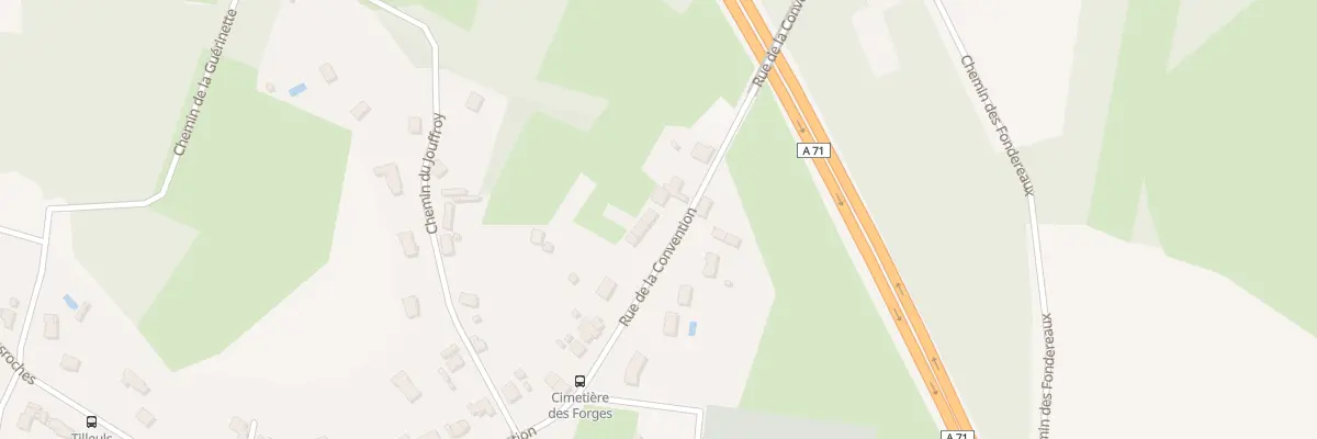 Plan du 91 Rue de la Convention à Vierzon