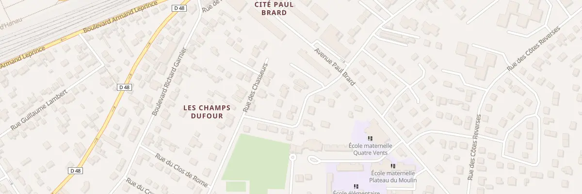 Plan du 21 Rue des Champs du Four à Conflans-Sainte-Honorine