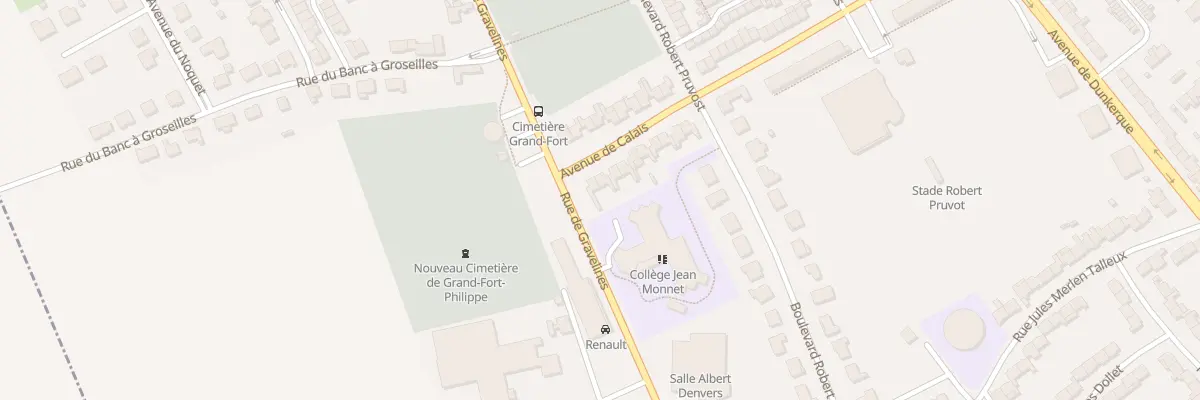 Plan du 53 Av de Calais à Grand-Fort-Philippe