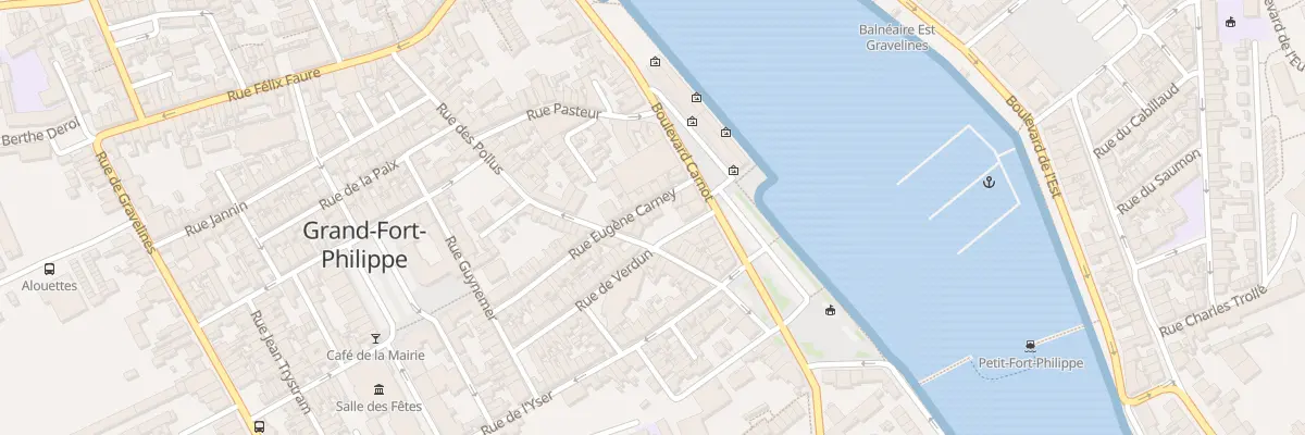 Plan du 7 Rue Eugène Carney à Grand-Fort-Philippe