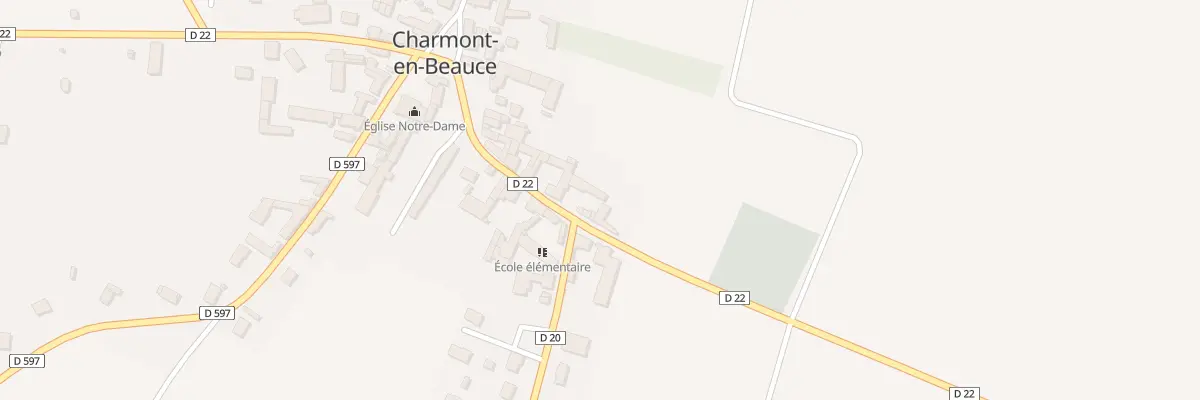 Plan du 6 Rue Robert Rabaud à Charmont-en-Beauce