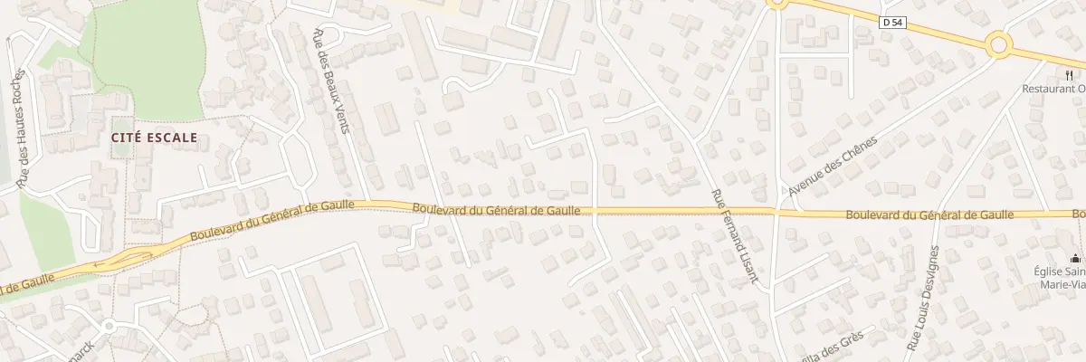 Plan du 201B Bd du Général de Gaulle à Conflans-Sainte-Honorine
