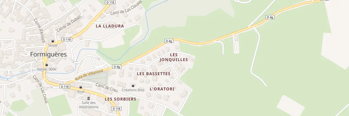 Plan du 7 Lot Les Jonquilles à Formiguères