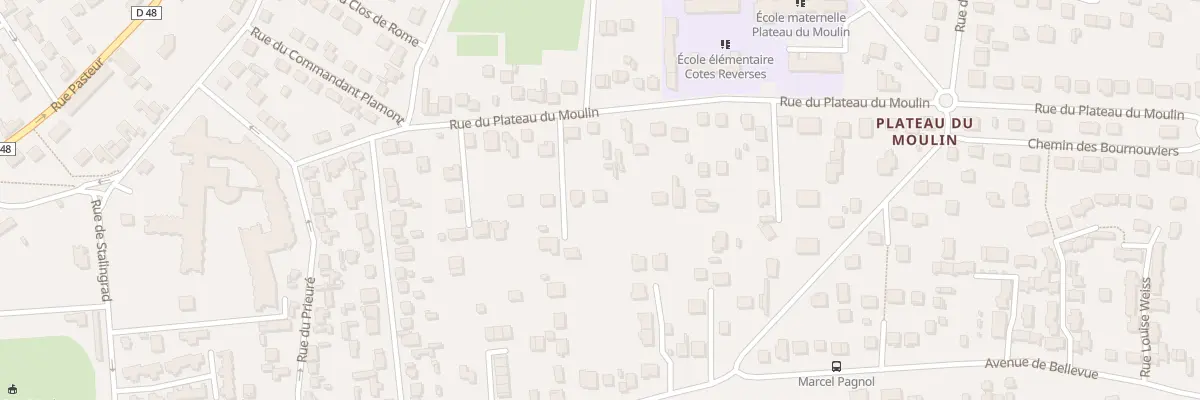 Plan du 28B Rue du Plateau du Moulin à Conflans-Sainte-Honorine