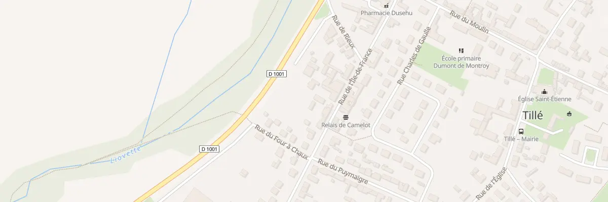 Plan du 43 Rue de l’Ile de France à Tillé