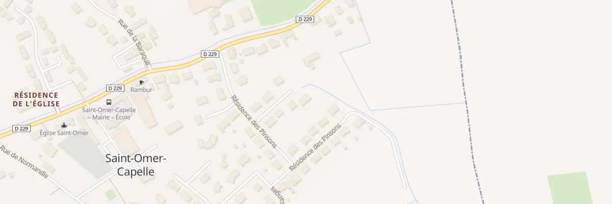 Plan du 14 Res des Pinsons à Saint-Omer-Capelle