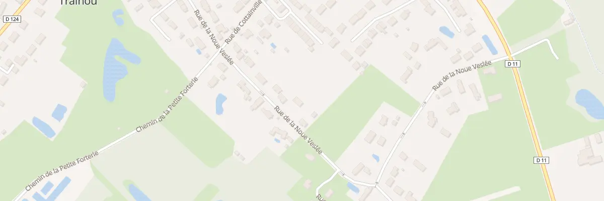 Plan du 453 Rue de la Noue Veslée à Traînou