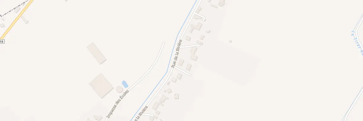 Plan du 600 Rue de la Rivière à Polincove