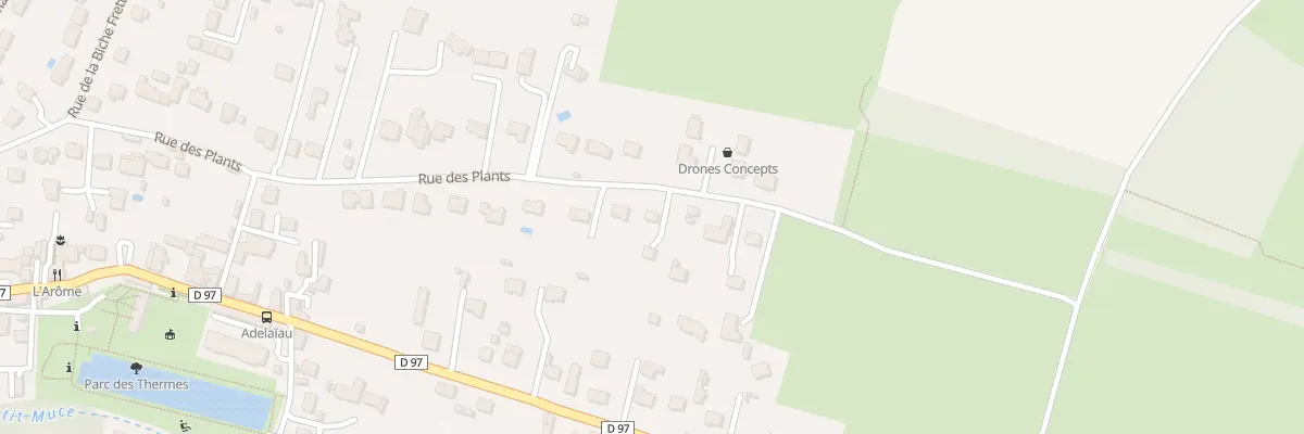 Plan du 42 Rue des Plants à Forges-les-Bains