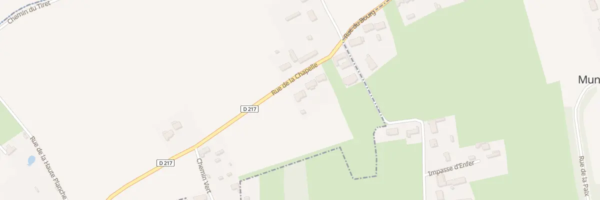 Plan du 2040 Rue de la Chapelle à Recques-sur-Hem