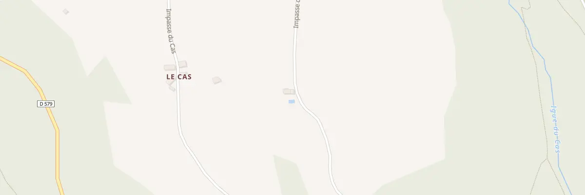 Plan du 5154 Le Cas à Sonnac