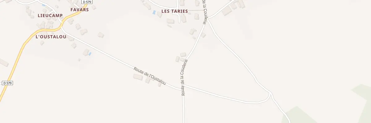 Plan du 5074 Les Taries à Sonnac